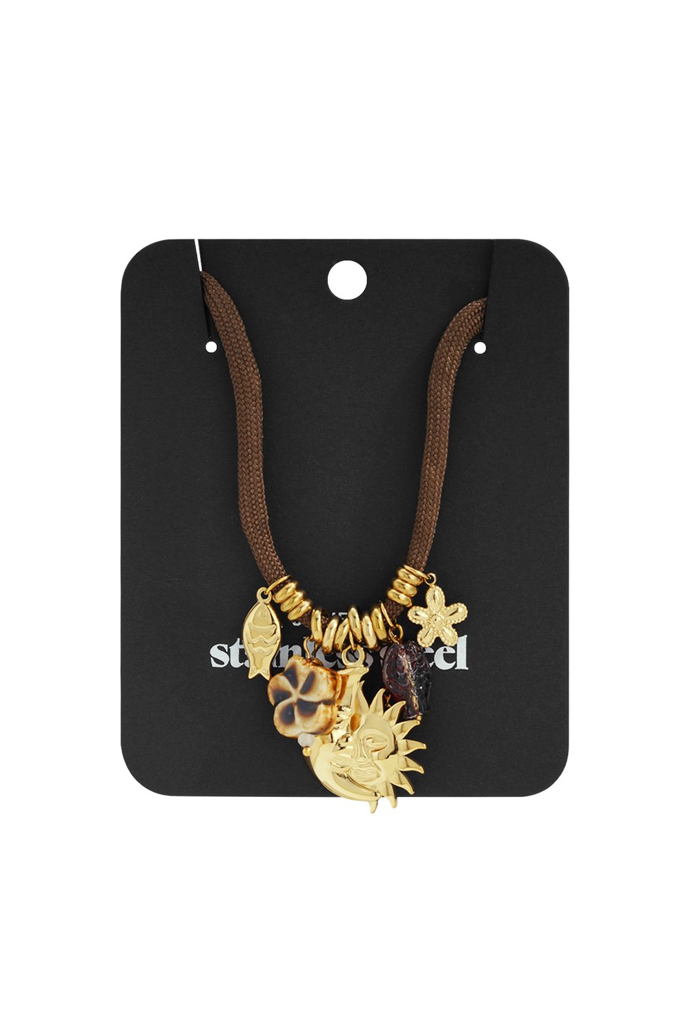 Touwhanger kettingen zon Dagelijkse romantische serie Dames sieraden Afbeelding6