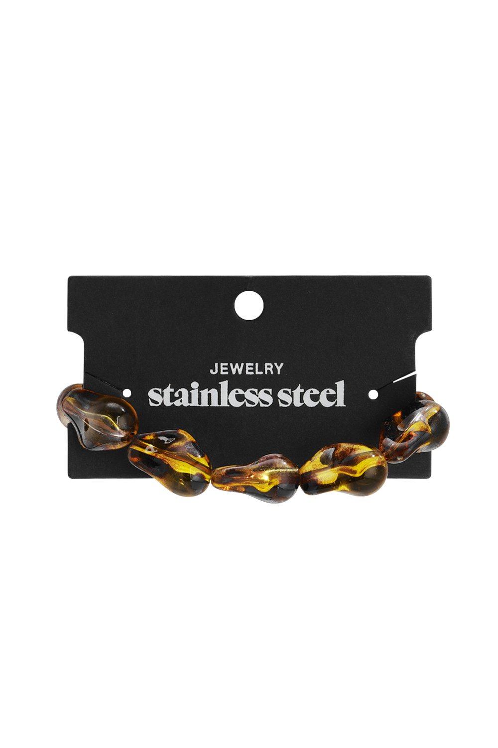 Braccialetti con perline in acrilico, perline, serie classica retrò quotidiana, gioielli da donna h5Immagine3