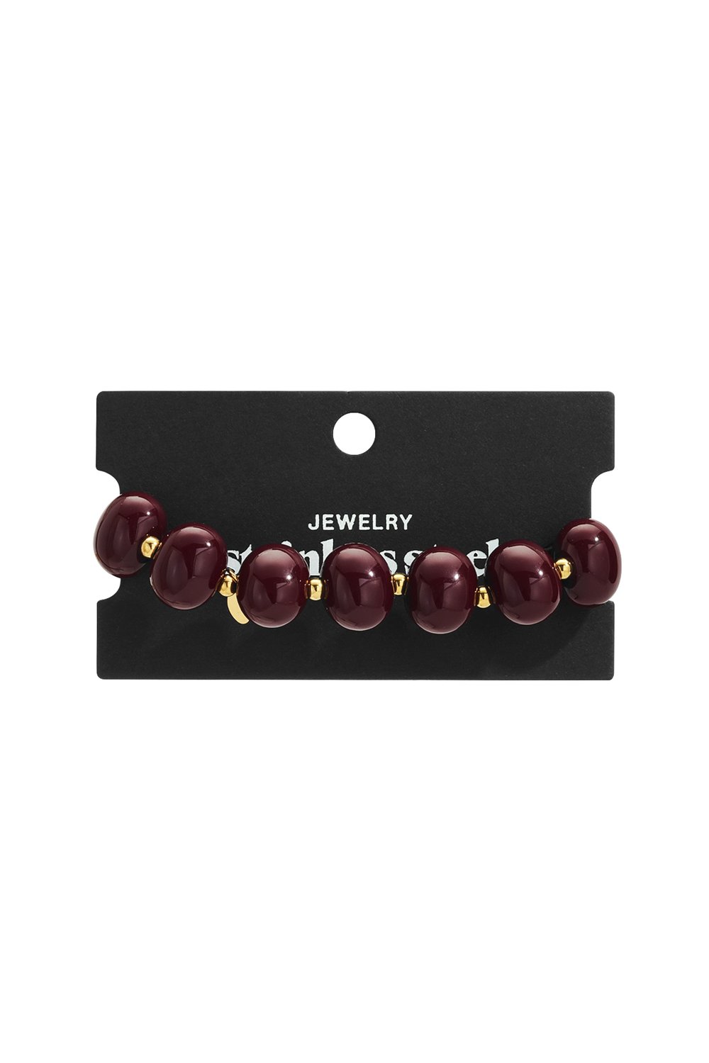 Simple elastic beaded bracelet, women's jewelry h5Picture7