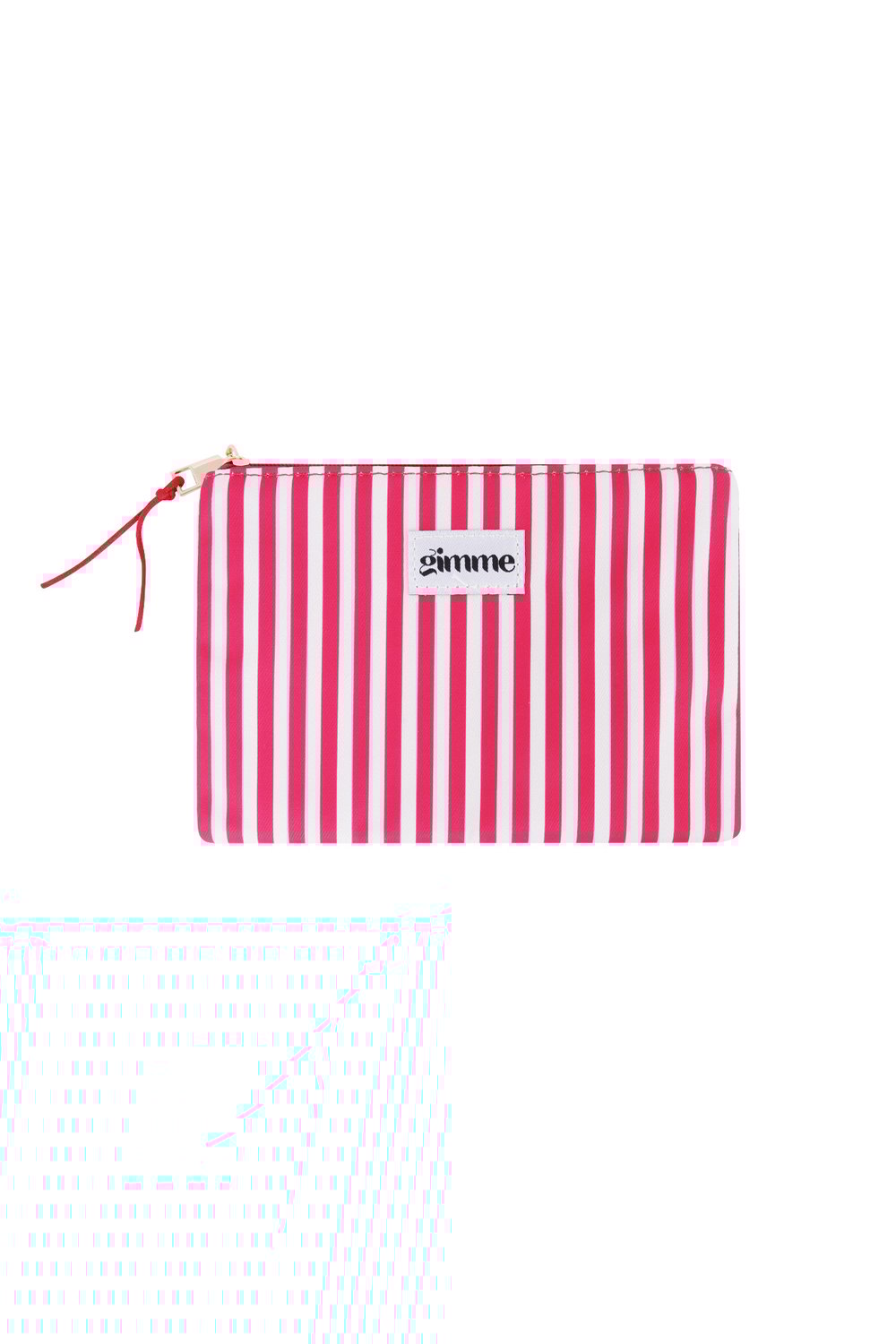 Düz tuvalet çantası ince şerit 