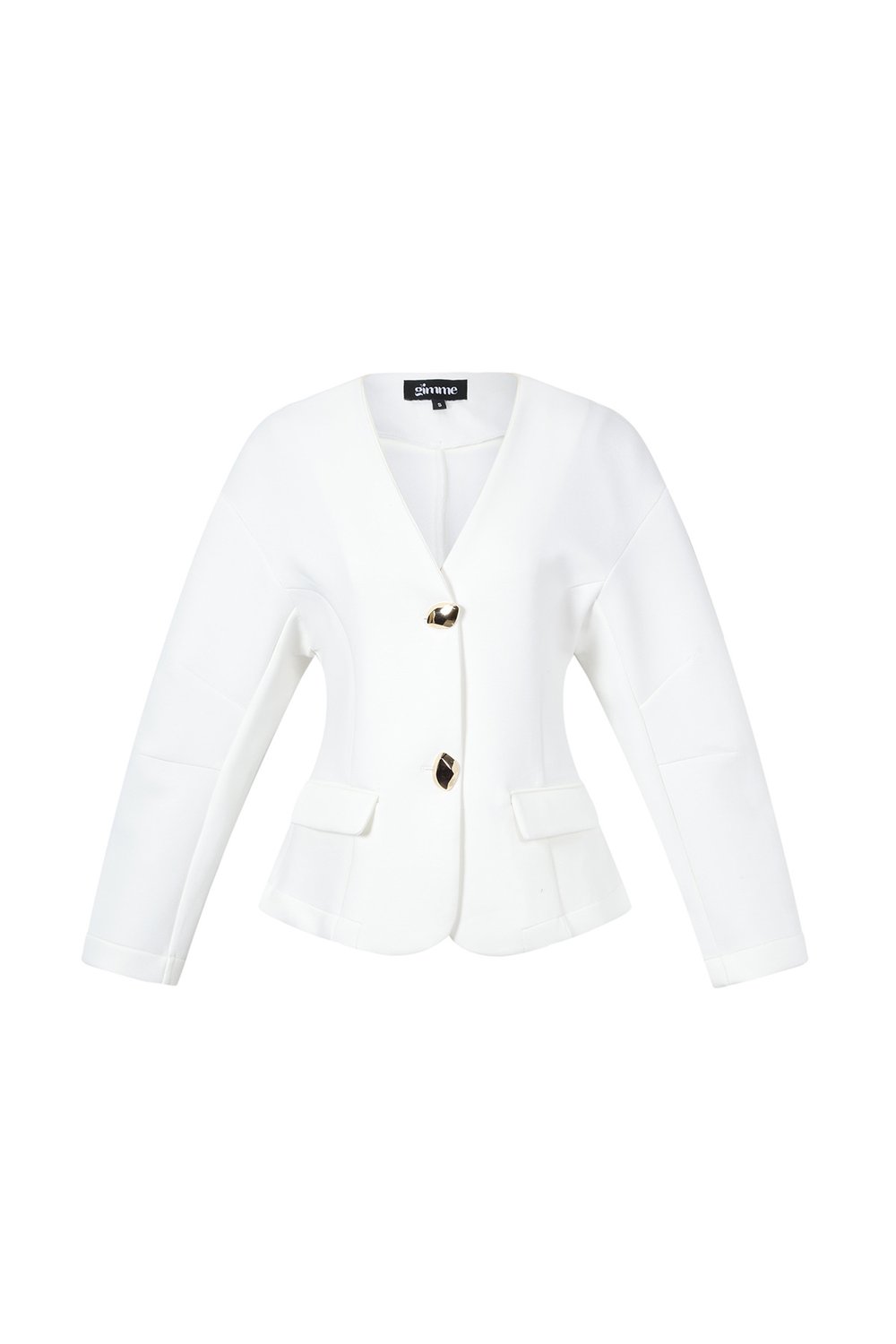 Woven Polyester Fiber Women's Suit Set Elegant Solid Color Fall/Winter h5Picture10