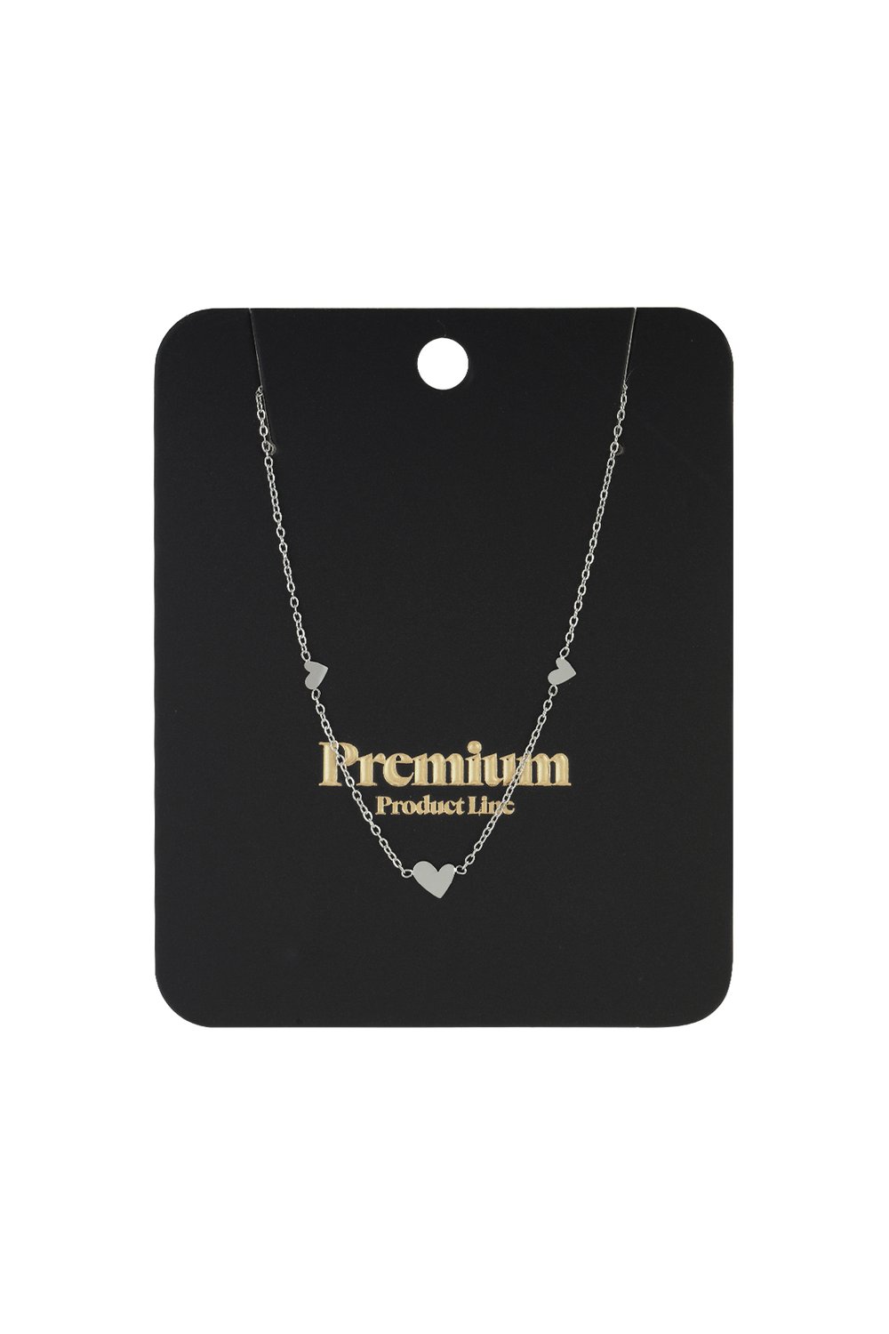 classic necklace with hearts Picture5