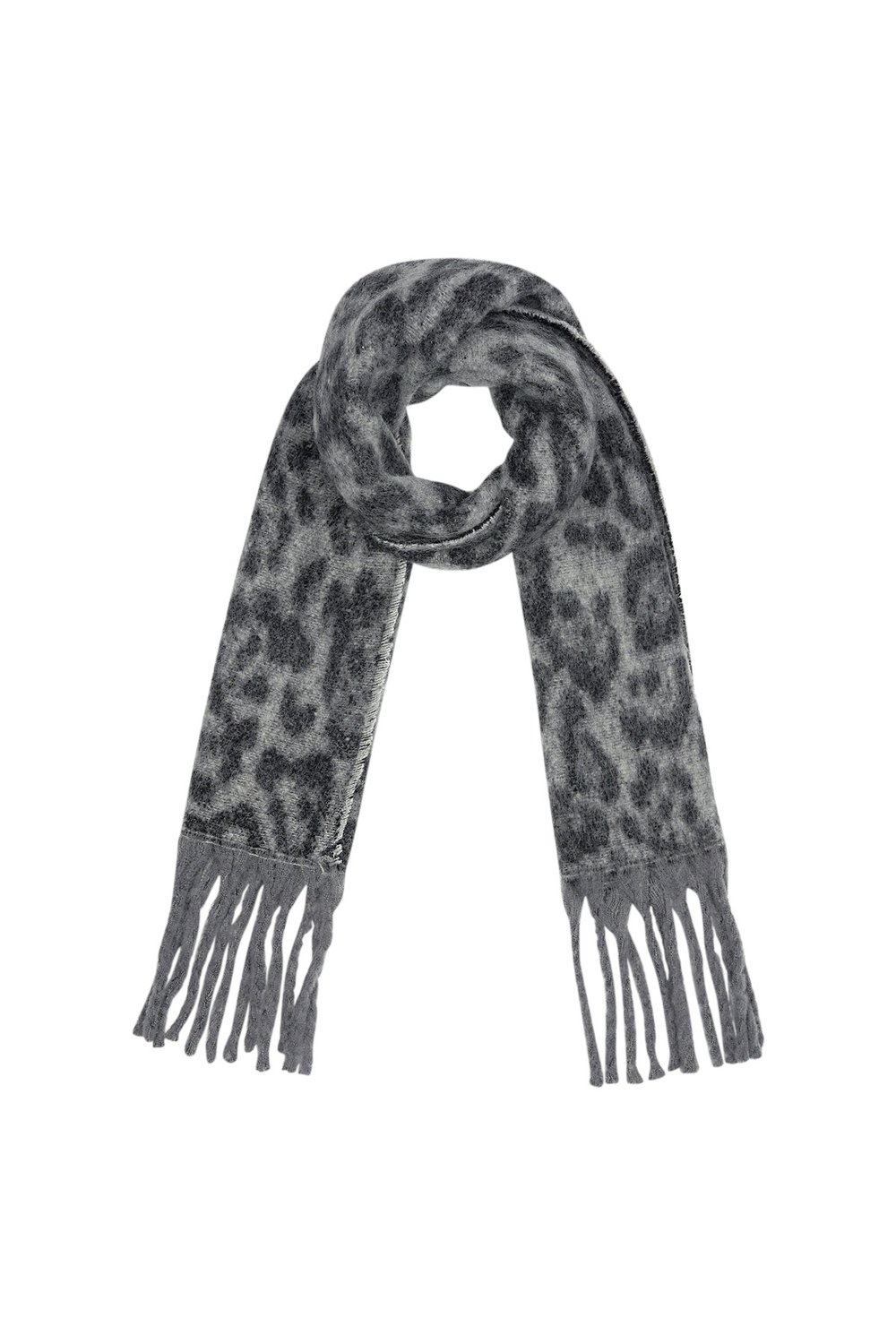 Leopard print scarf 