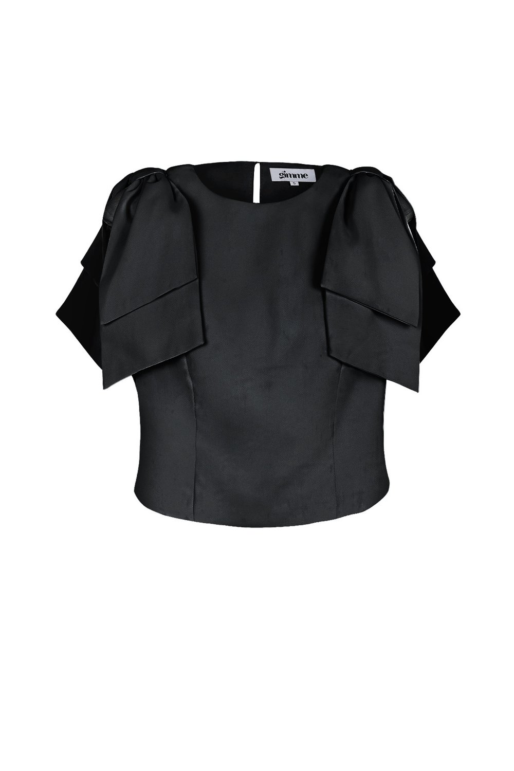 Poliester Kadın Kısa Kollu Üst Omuzlarda Fırfır Tasarım 