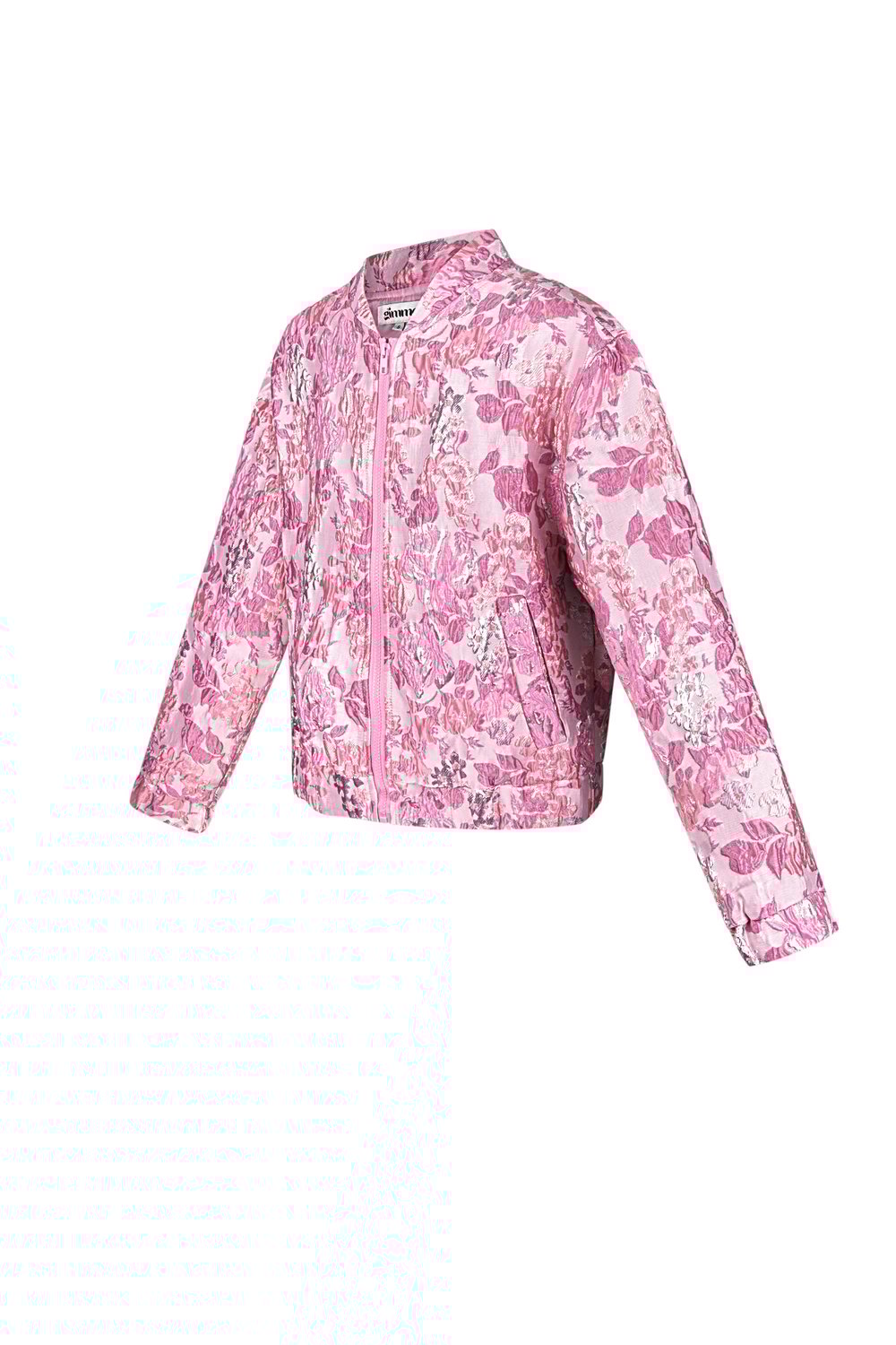 Polyester Women's Cropped Jacket Floral Print Sporty Picture7