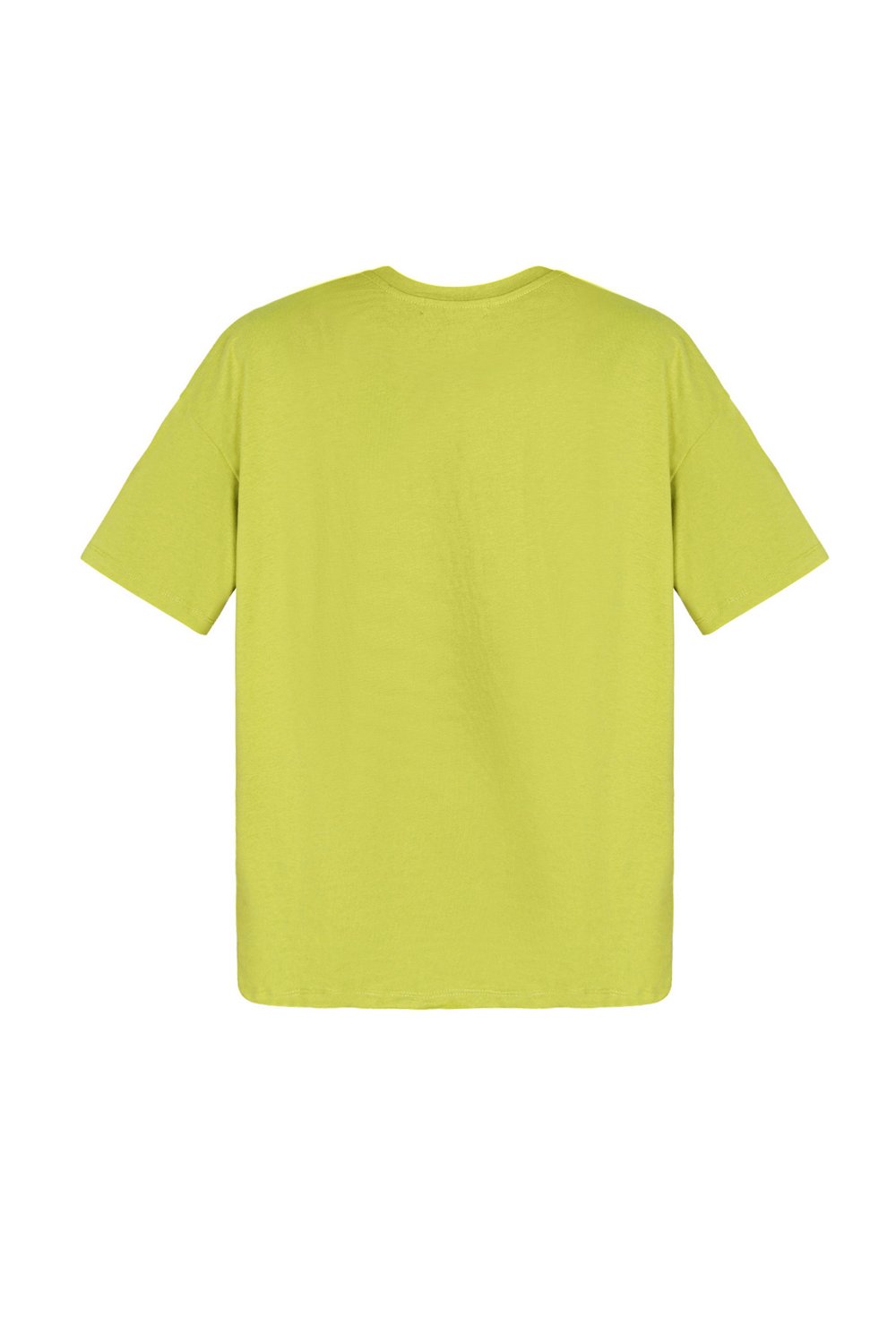 Cotton Women's T-shirt Oversized Minimalist Logo h5Picture6