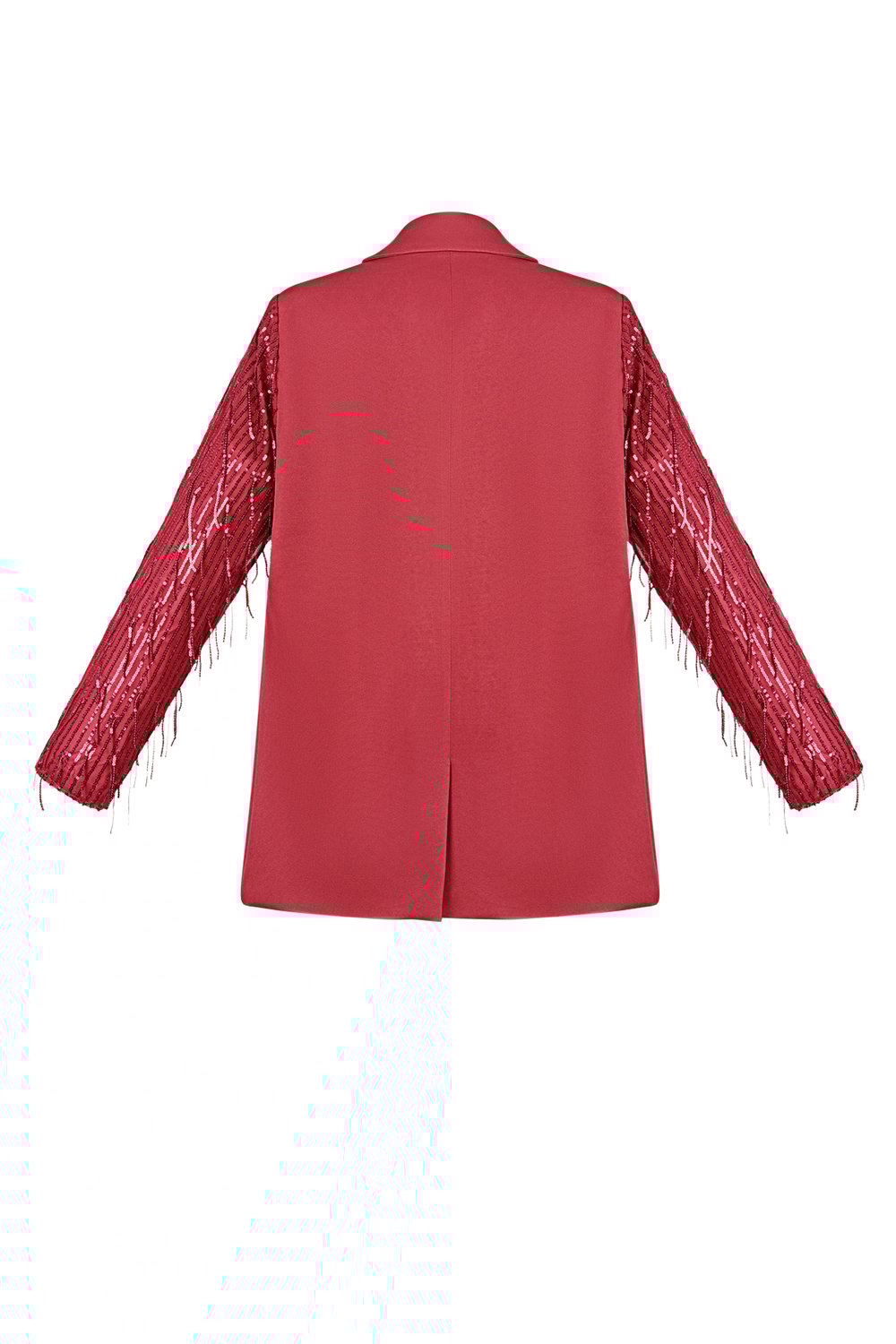 Polyester Women's Suit Jacket Fringe Sleeve Design Picture7