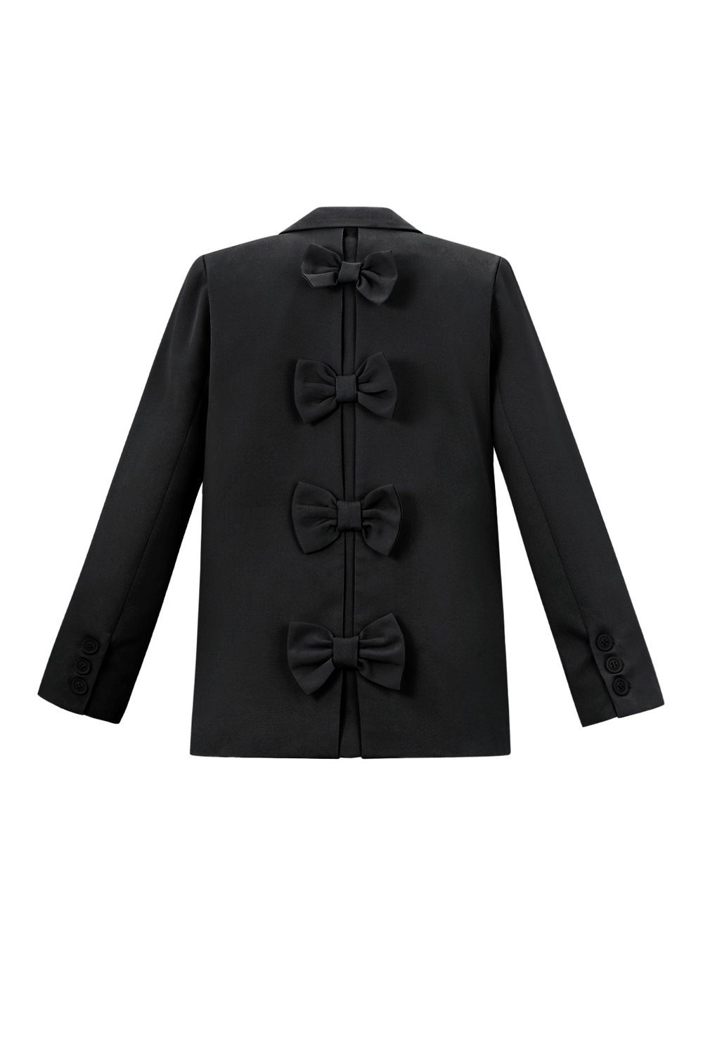 Polyester Women's Suit Set Tailored Bow Detail Picture2