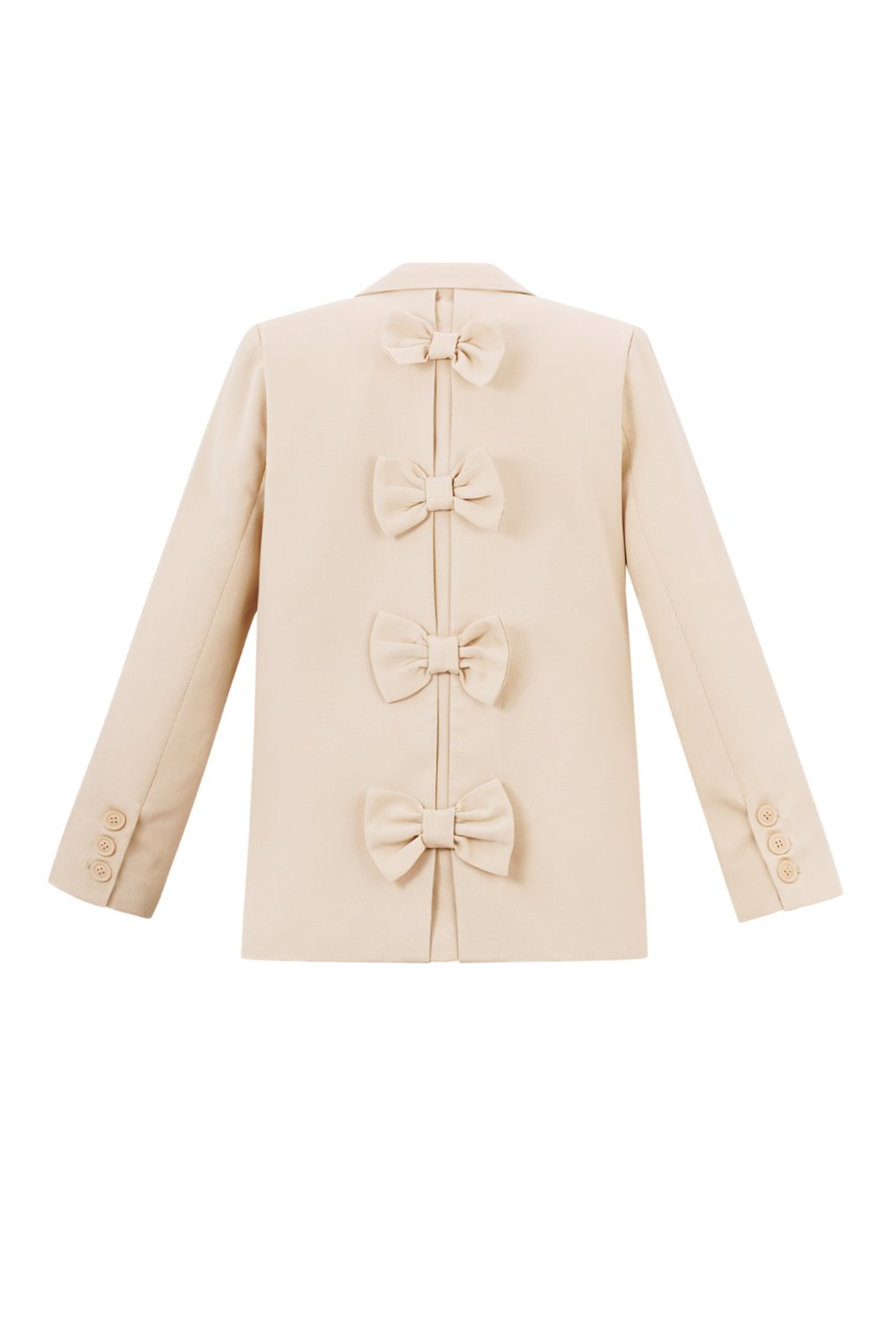 Polyester Vrouwen Suit Set Gesneden Boog Detail h5Afbeelding2