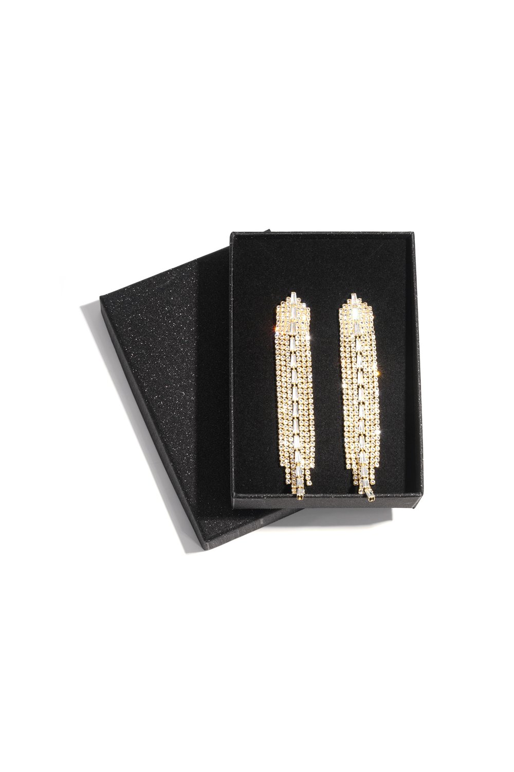 Kupfer Baumeln Ohrringe Geometrische Elegante Weihnachten Luxuriöse Serie frauen schmuck h5Bild2