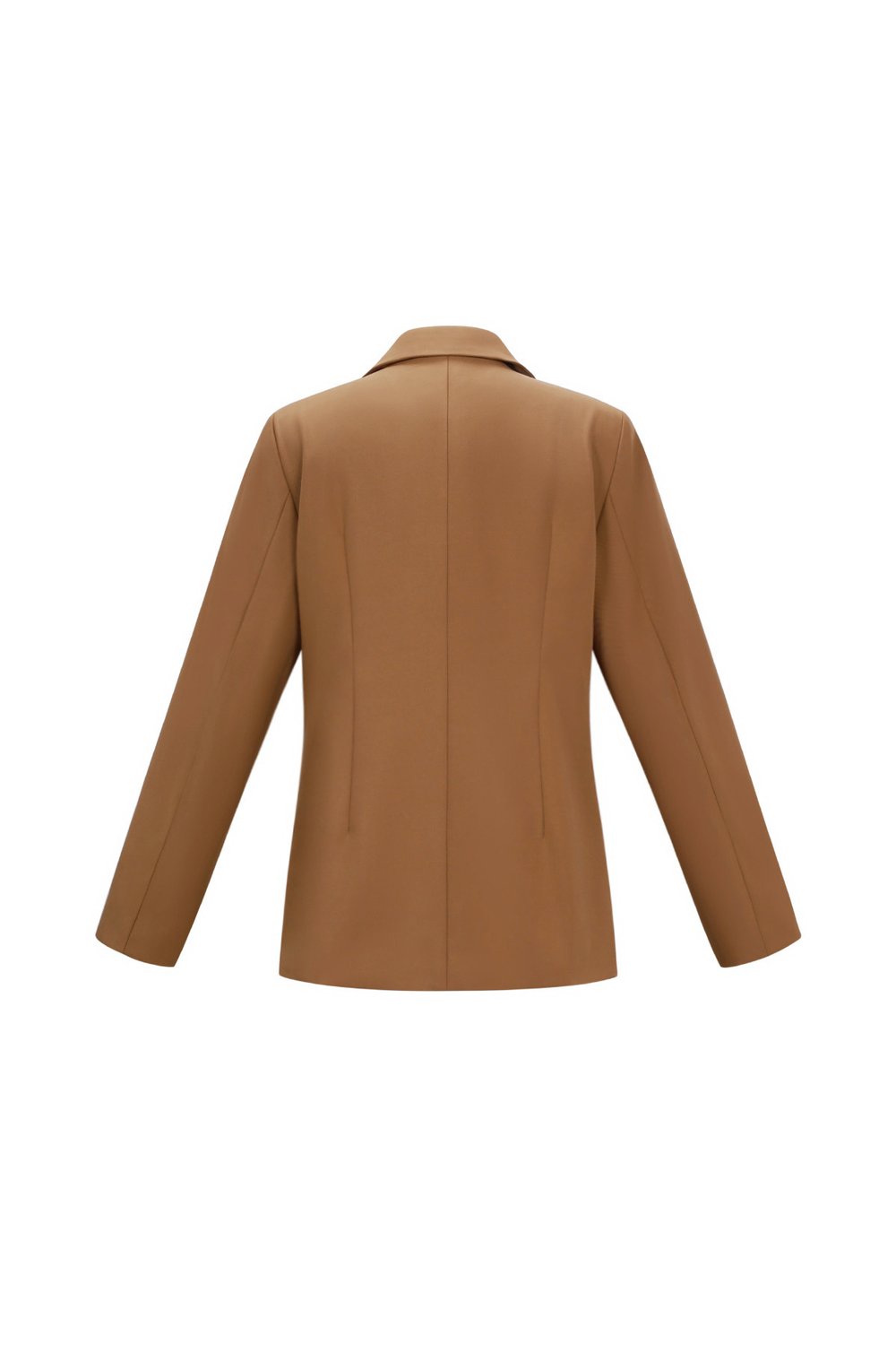 Woven Polyester Fiber Women's Suit Set Elegant Solid Color Fall/Winter h5Picture3