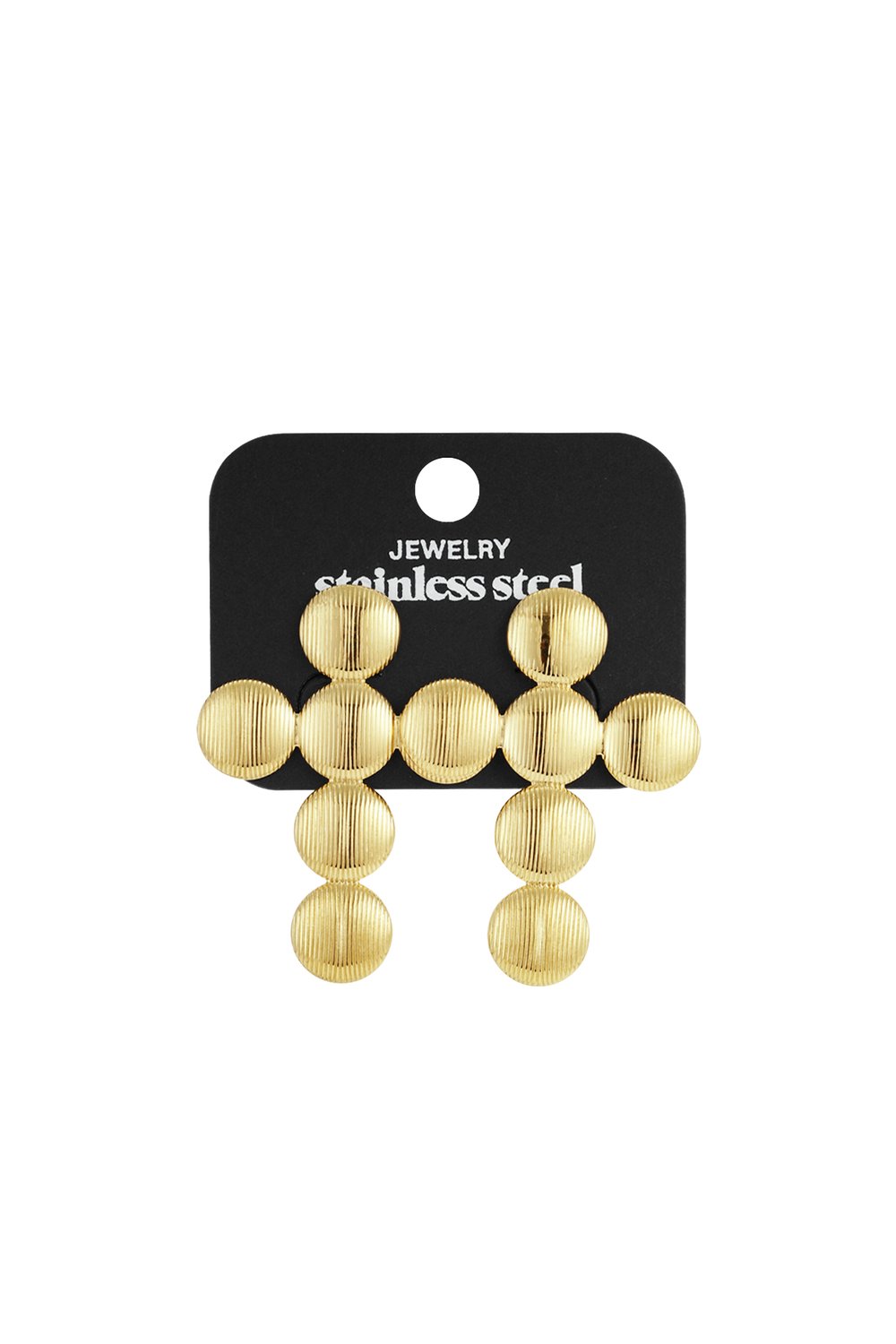 Stainless Steel Stud Earrings Cross Casual Daily Simple Series Women's jewelry h5Picture5