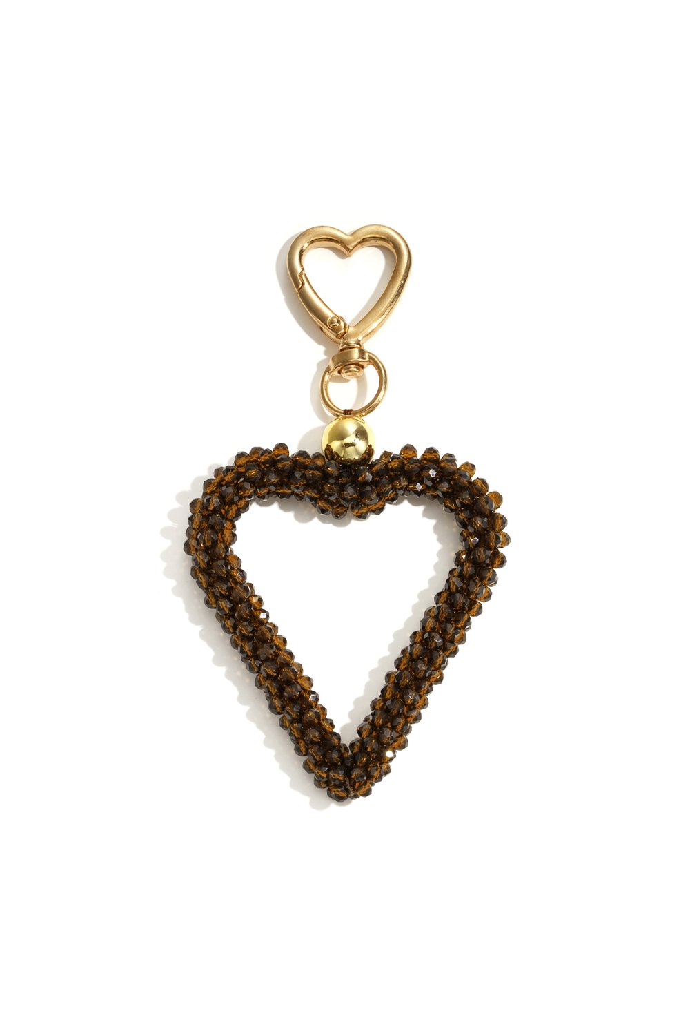 Keychain Heart Casual Crystal Daily Accessories 
