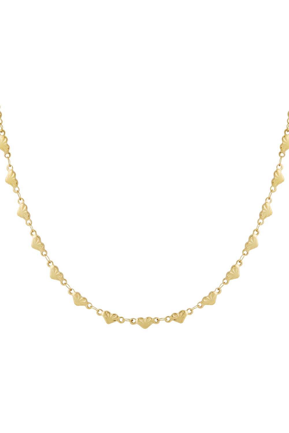 Strong heart necklace 