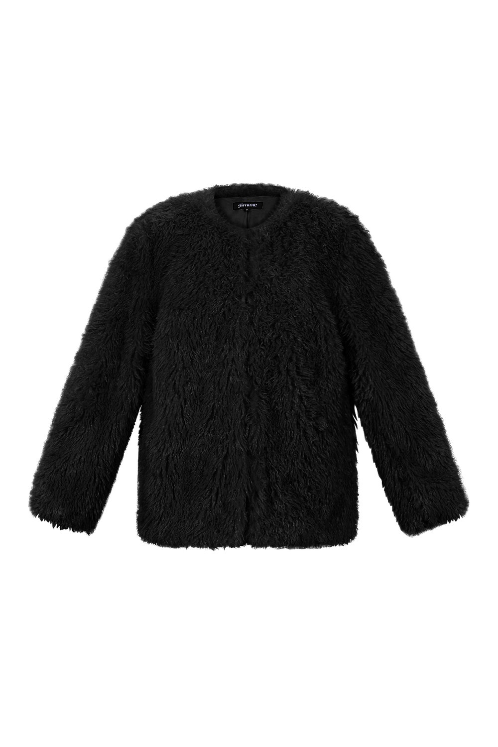 Woven Polyester Fiber Women's Jacket Elegant Solid Color Fall/Winter