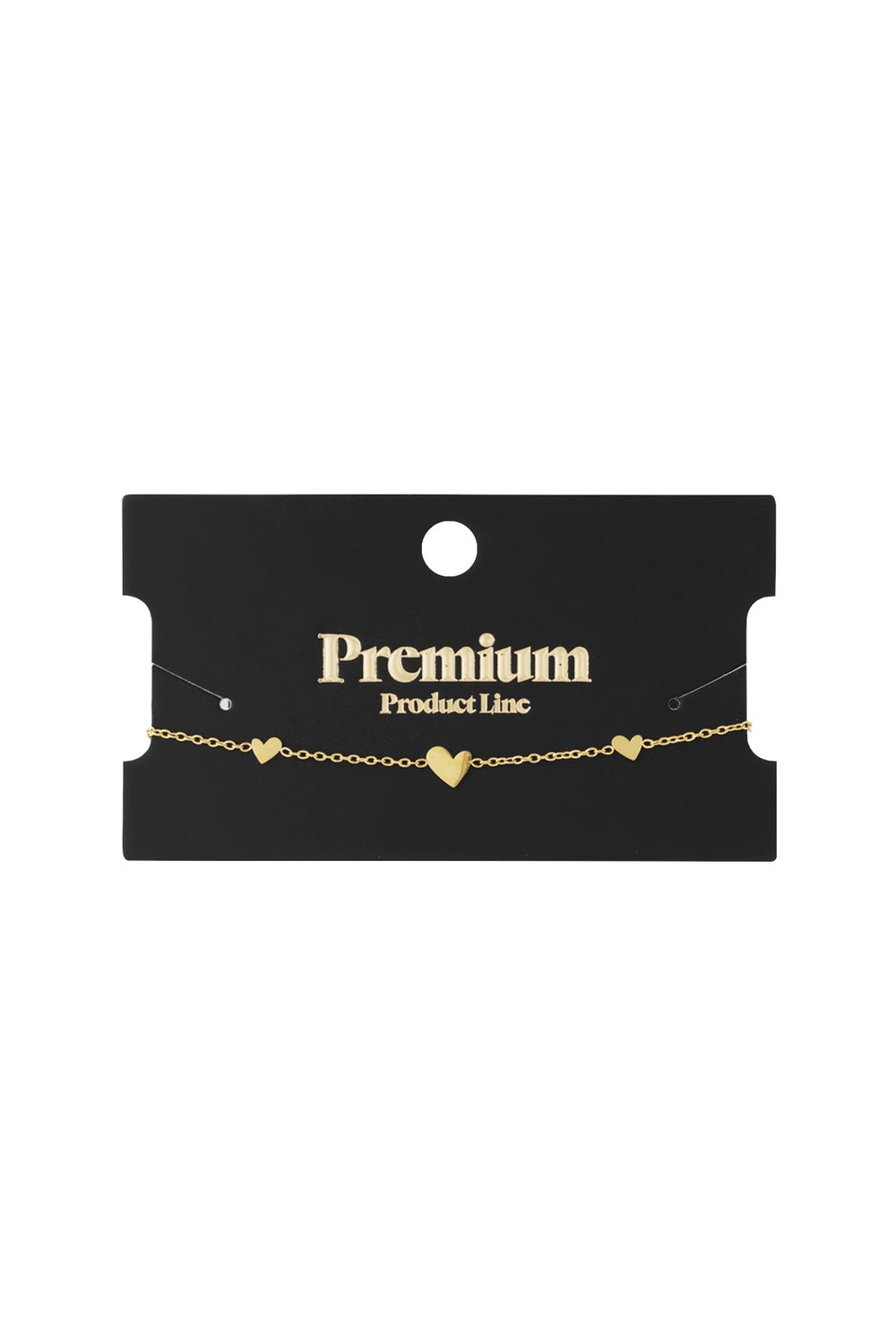 Classic bracelet with hearts - stainless steel h5Picture3