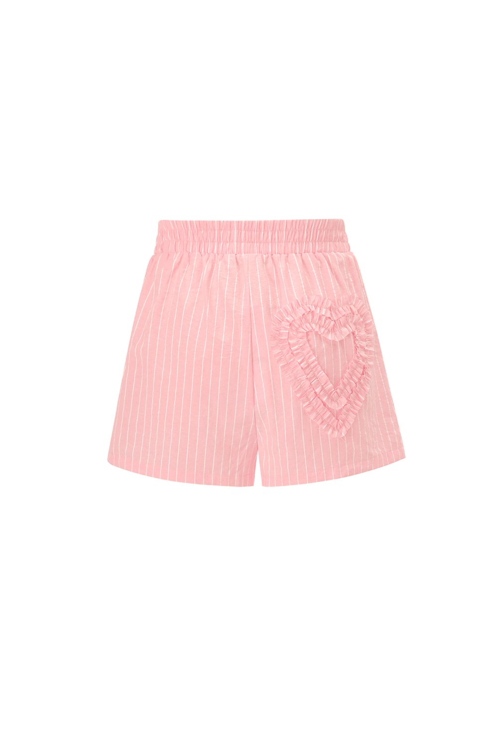 Cotton Woven Women's Shorts Casual Stripes Picture3