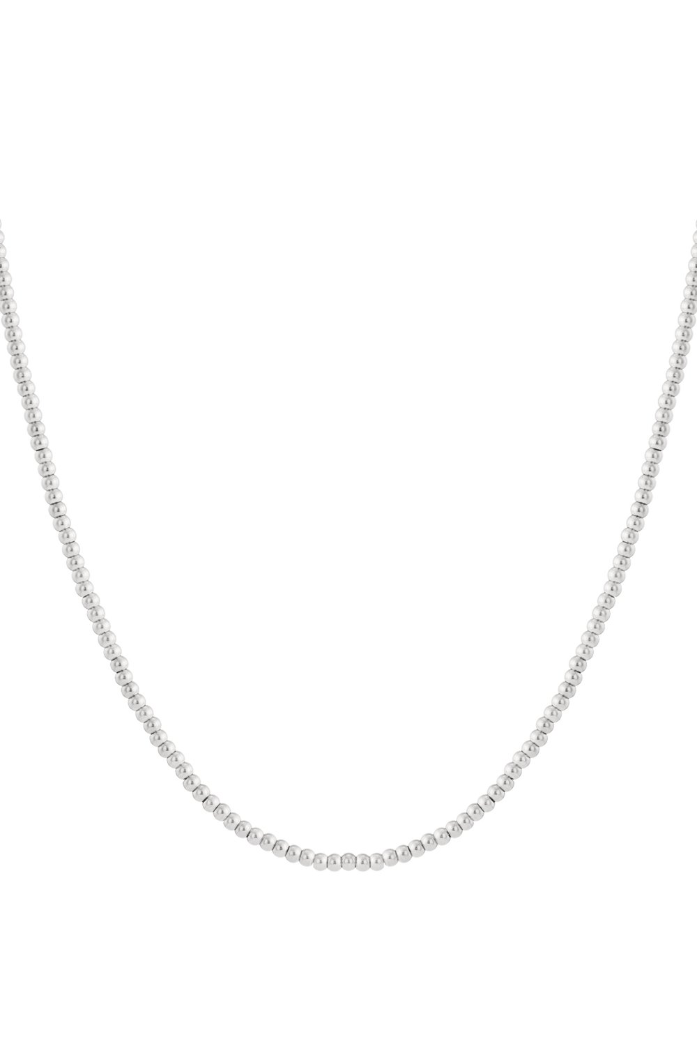 Solid bead necklace-5mm h5Picture3