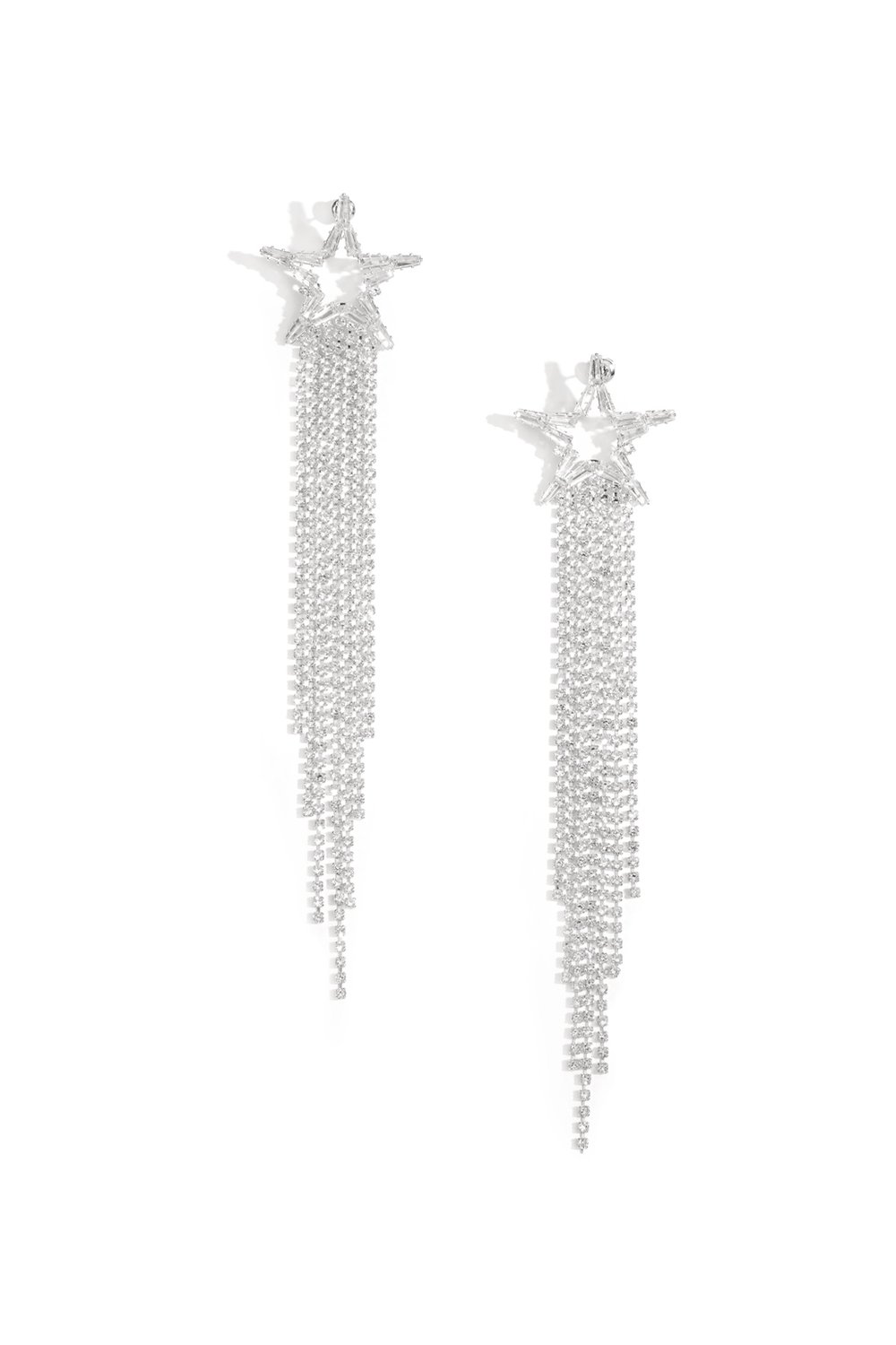 Copper Dangle Earrings Star Elegant Christmas Luxurious Series Women's jewelry h5Picture5