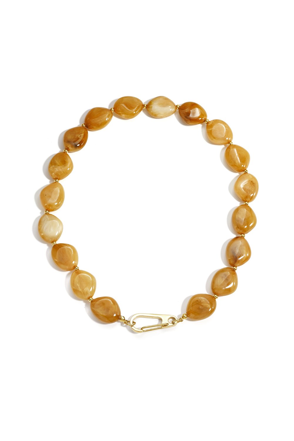 Bead necklace with front closure design h5Picture4