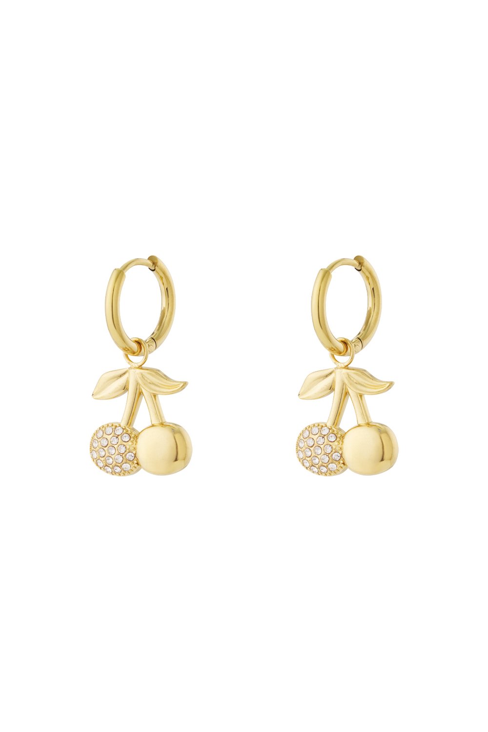 Cherry sparkle earrings 