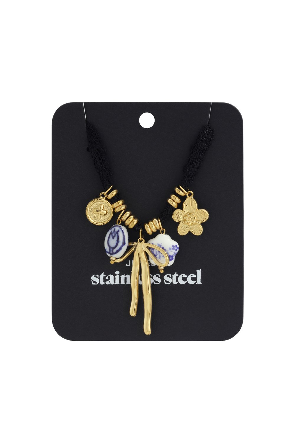 Polyester Long Necklaces Flower Casual Daily Romantic Series Women's jewelry h5Picture5