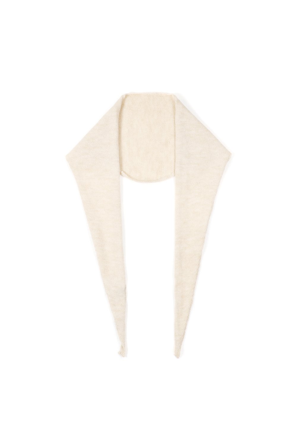 Minimalist Solid Color Triangle Scarf Picture5