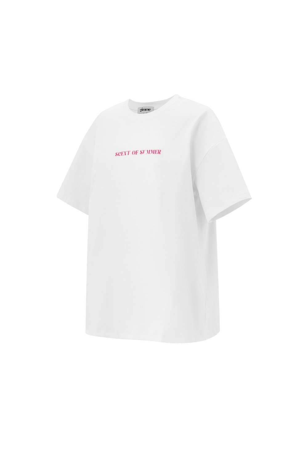 Coton T-shirt Femme Casual Lettres h5Image2