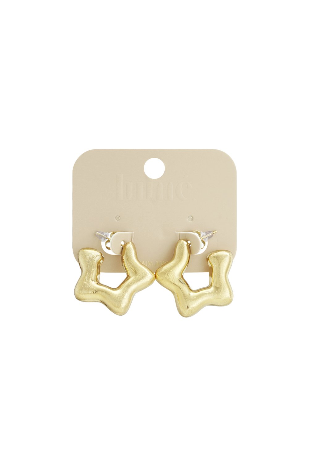 Boucles d'oreilles créoles Star Casual Daily Simple Series Bijoux pour femmes h5Image5
