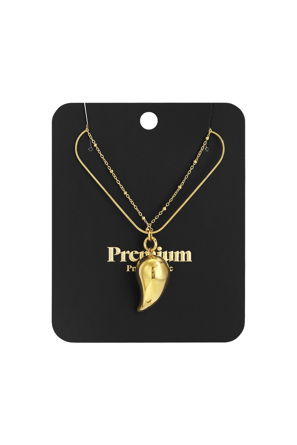 Collane con ciondolo Droplet Casual Daily Simple Series Gioielli da donna h5Immagine5