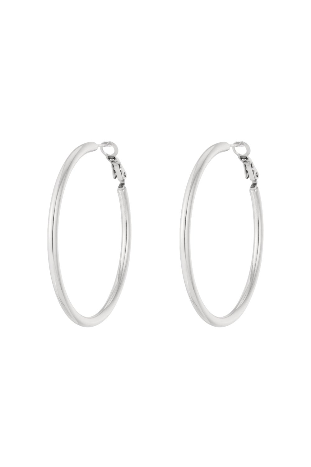 Basis Hoop earrings L Afbeelding3