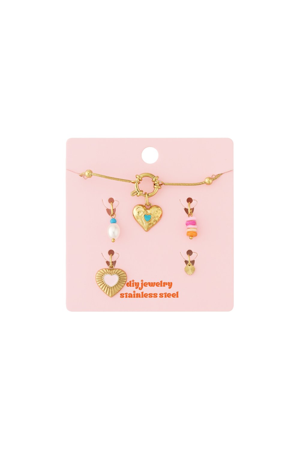 Cute heart DIY bracelet Picture3