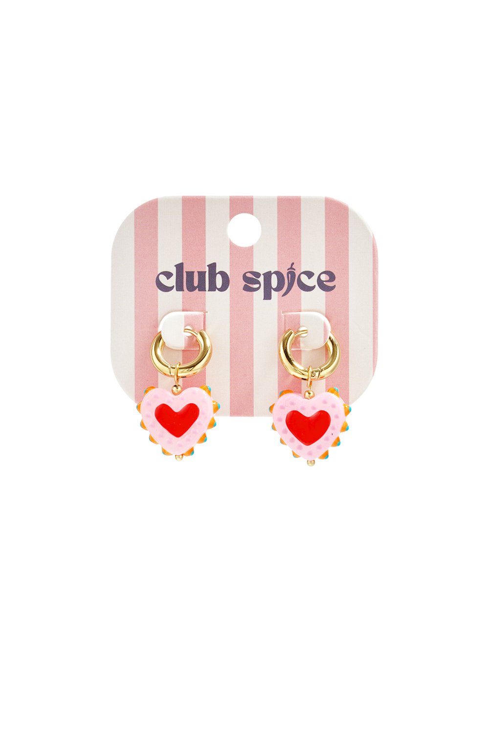 Stainless Steel Drop Earrings Heart Sweet Daily Simple Series Women's jewelry Picture4