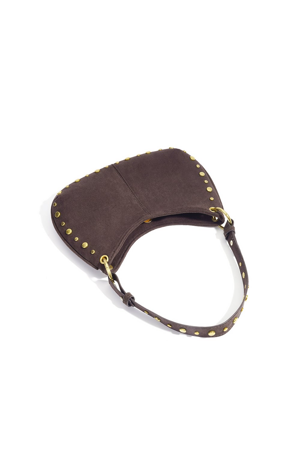 Shoulder Bags Rivet Casual Suede Daily Accessories h5Picture5