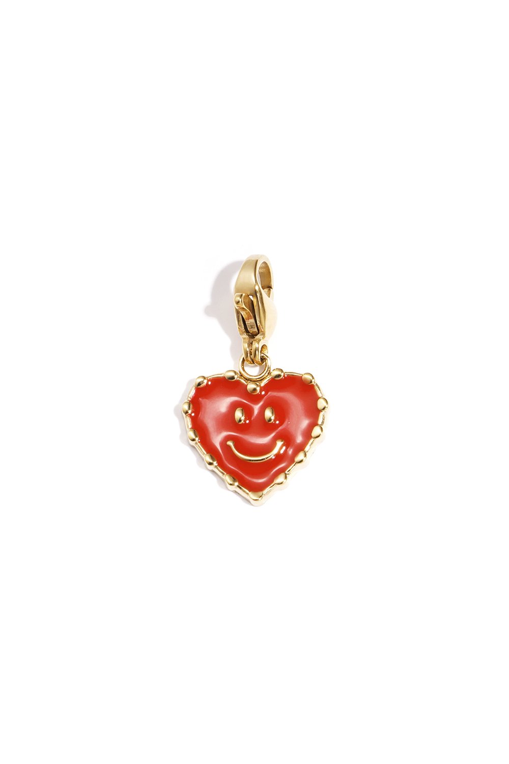 Dijes de joyería con forma de corazón, estilo casual y sencillo para uso diario. Joyería para mujer. 