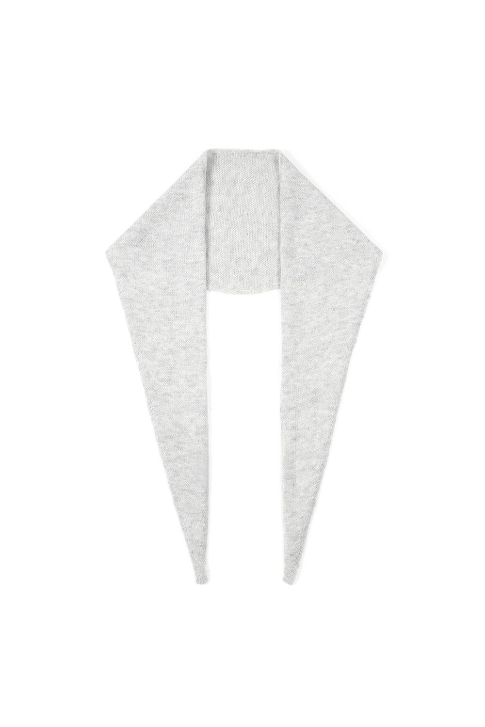 Minimalist Solid Color Triangle Scarf Picture4