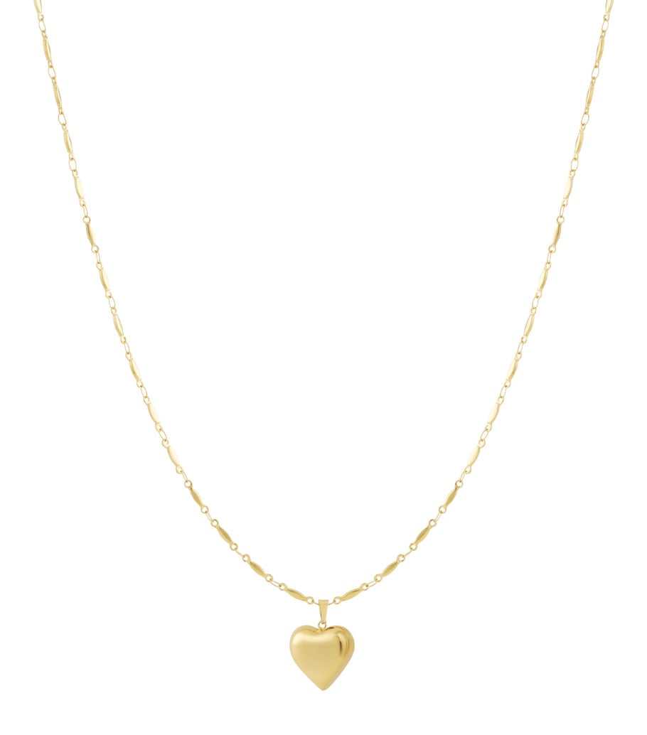 Roestvrijstalen hangerkettingen Hart Casual Dagelijks 