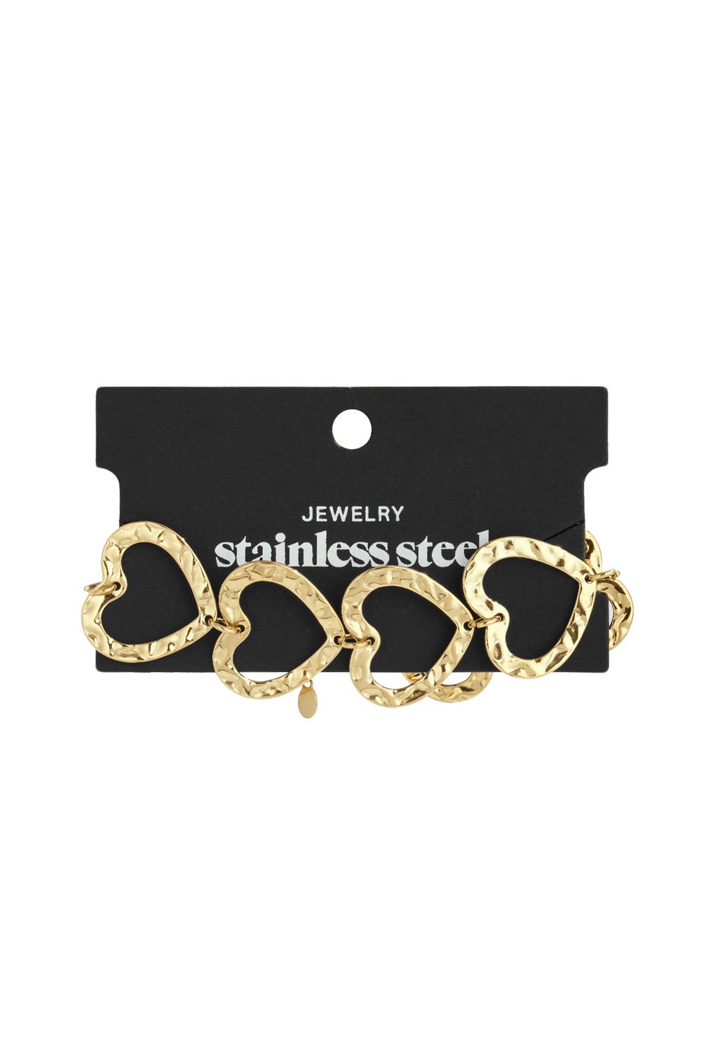 Stainless Steel Chain Bracelets Heart Casual Daily Simple Series Women's jewelry Picture4