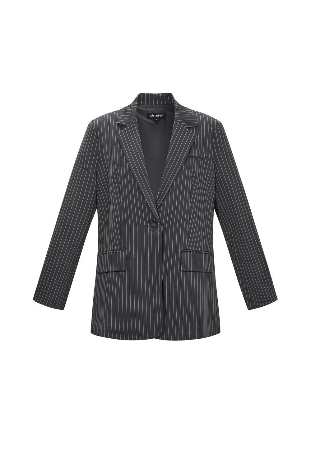 Woven Polyester Fiber Vrouwen Suit Set Elegant Stripes Fall/Winter