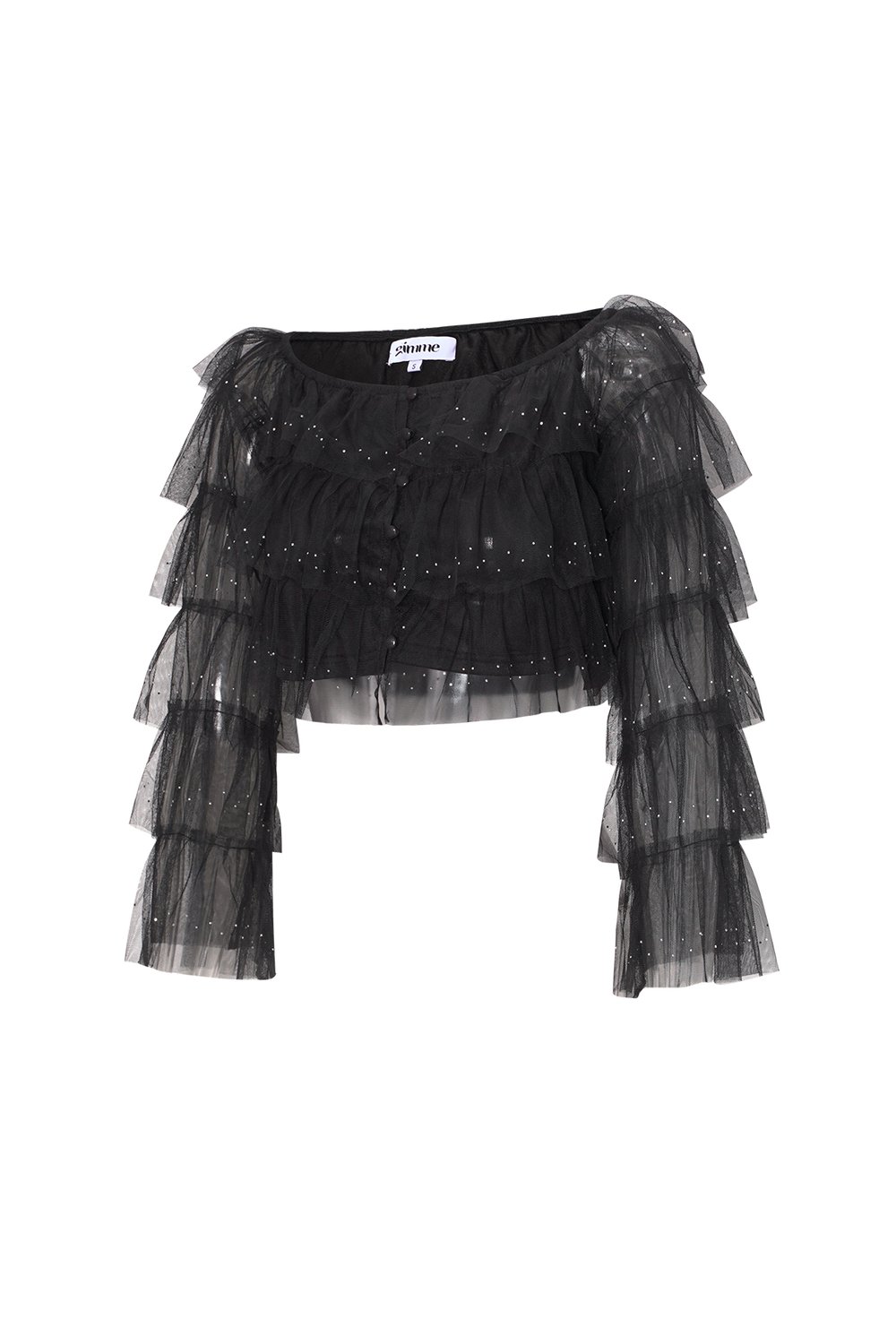 Woven Polyester Women's Long Sleeve Top Spring/Summer Solid Color Picture2