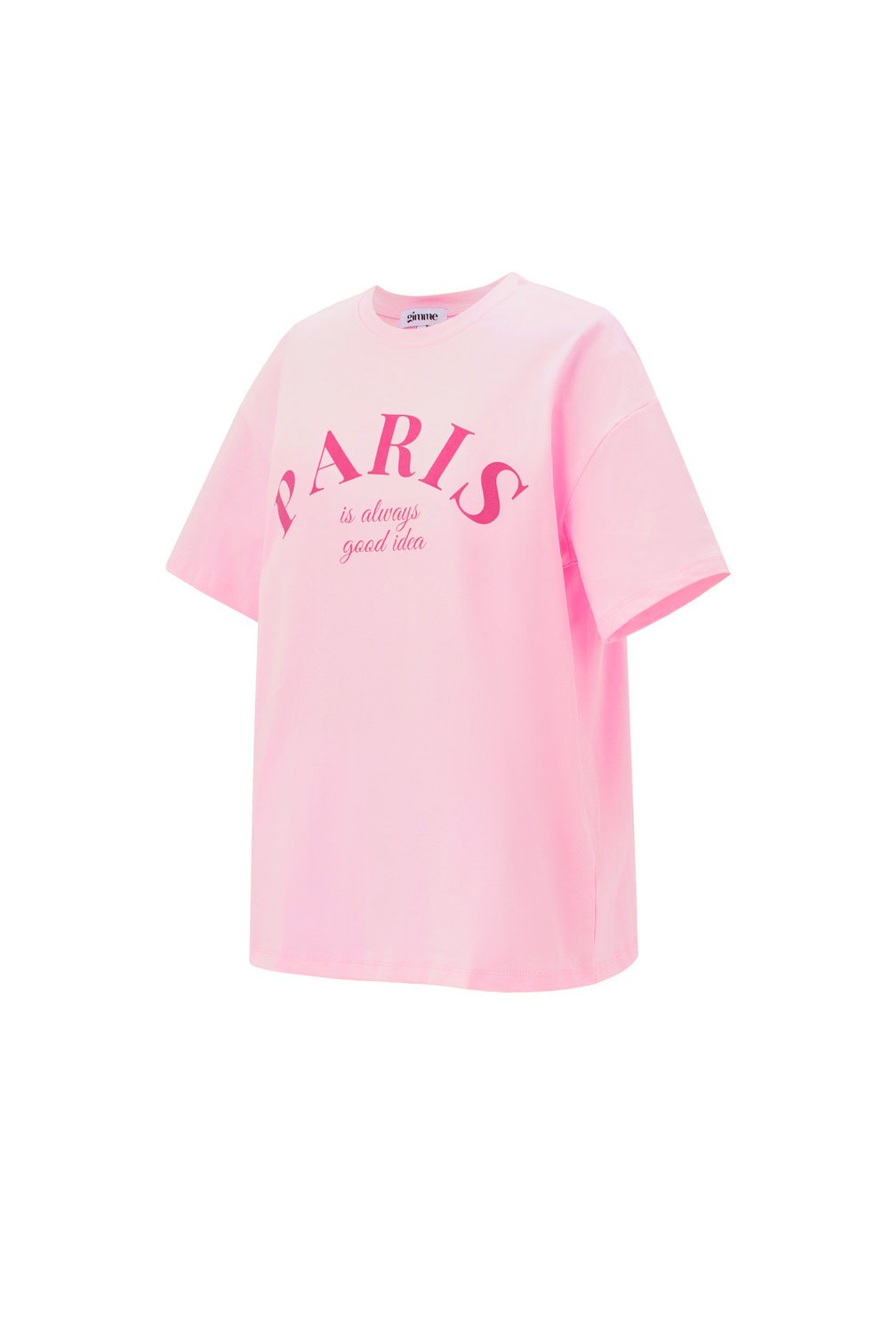 Cotton T-shirt Femme Casual Letters h5Image2