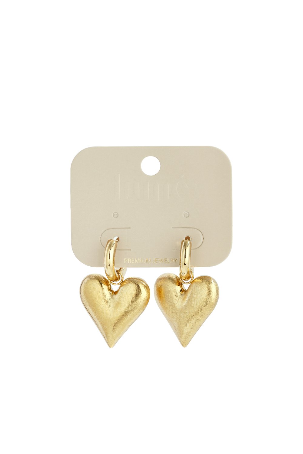 Damla Küpeler Kalp Günlük Günlük Basit Seri Kadın Takıları Resim5