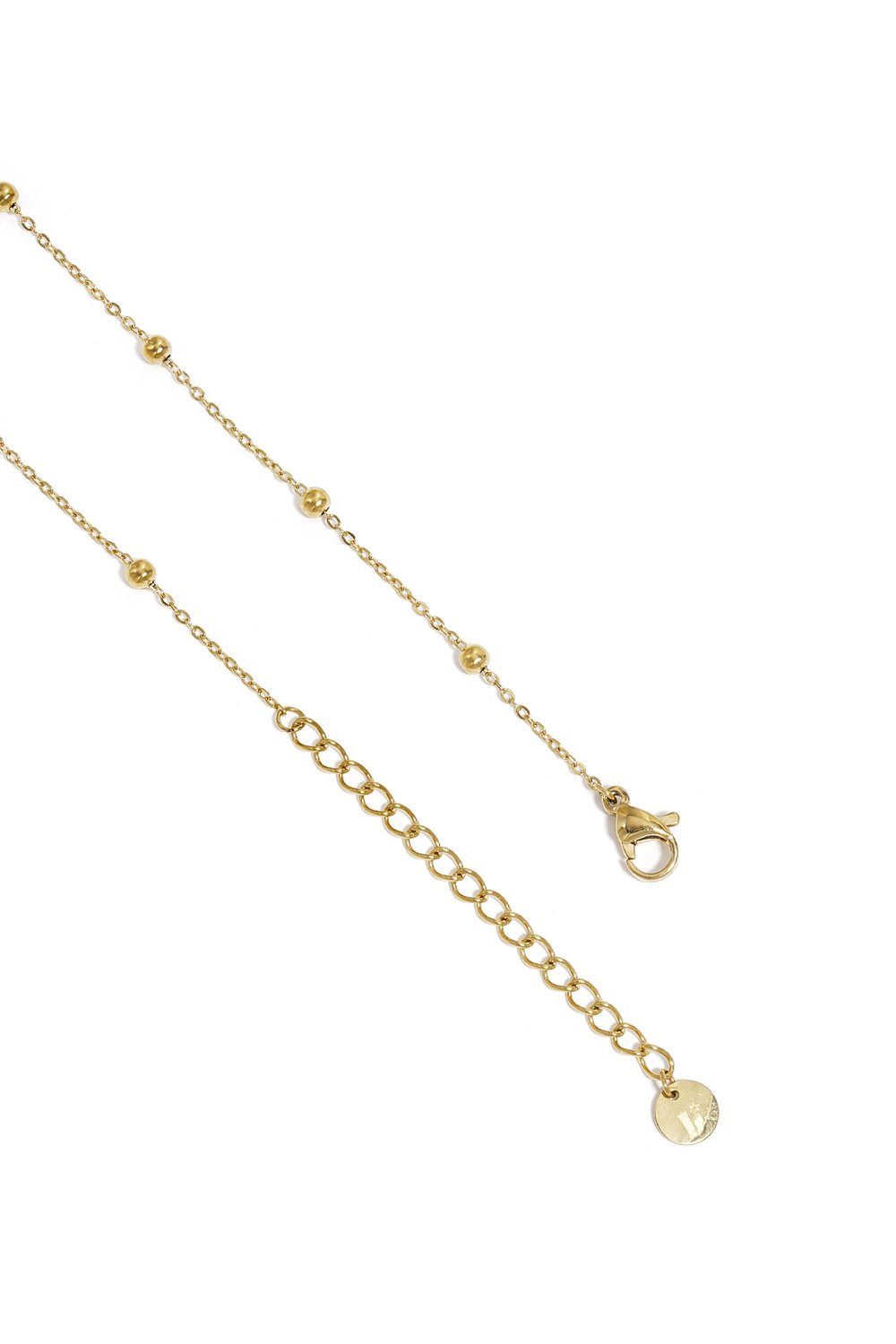 Paslanmaz Çelik Zincir Kolyeler Zincir DIY Günlük Basit Serisi Kadın takıları h5Resim2