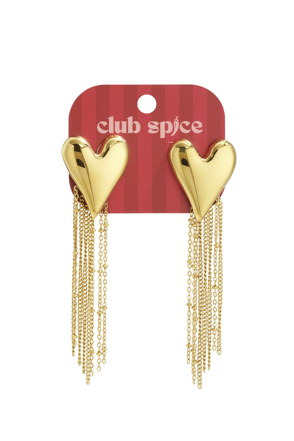 Boucles d'oreilles pendantes en acier inoxydable, style cœur, décontractées, simples et quotidiennes, bijoux pour femmes h5Image5