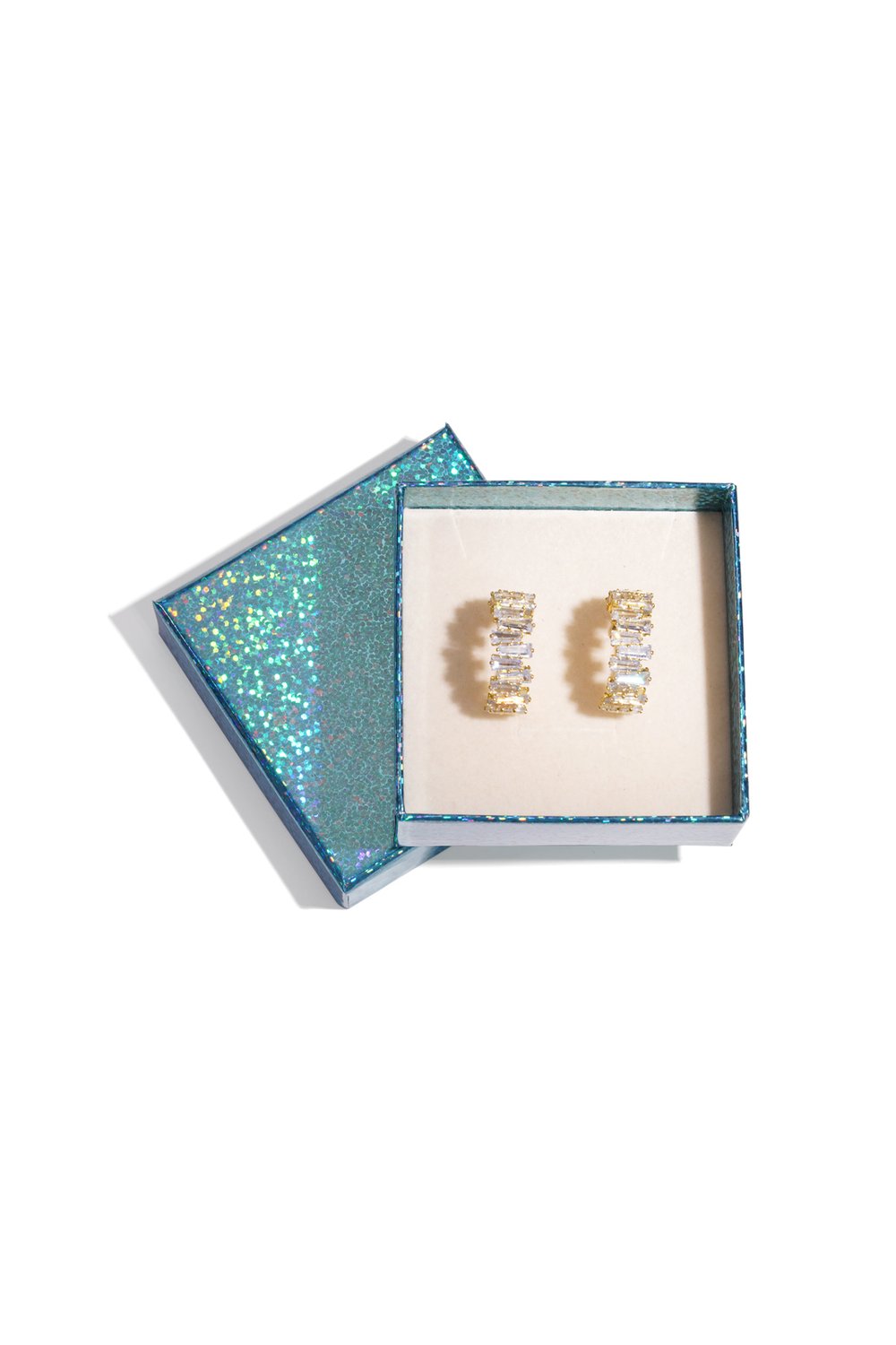 Koperen creolen geometrische casual dagelijkse eenvoudige serie dames sieraden Afbeelding2