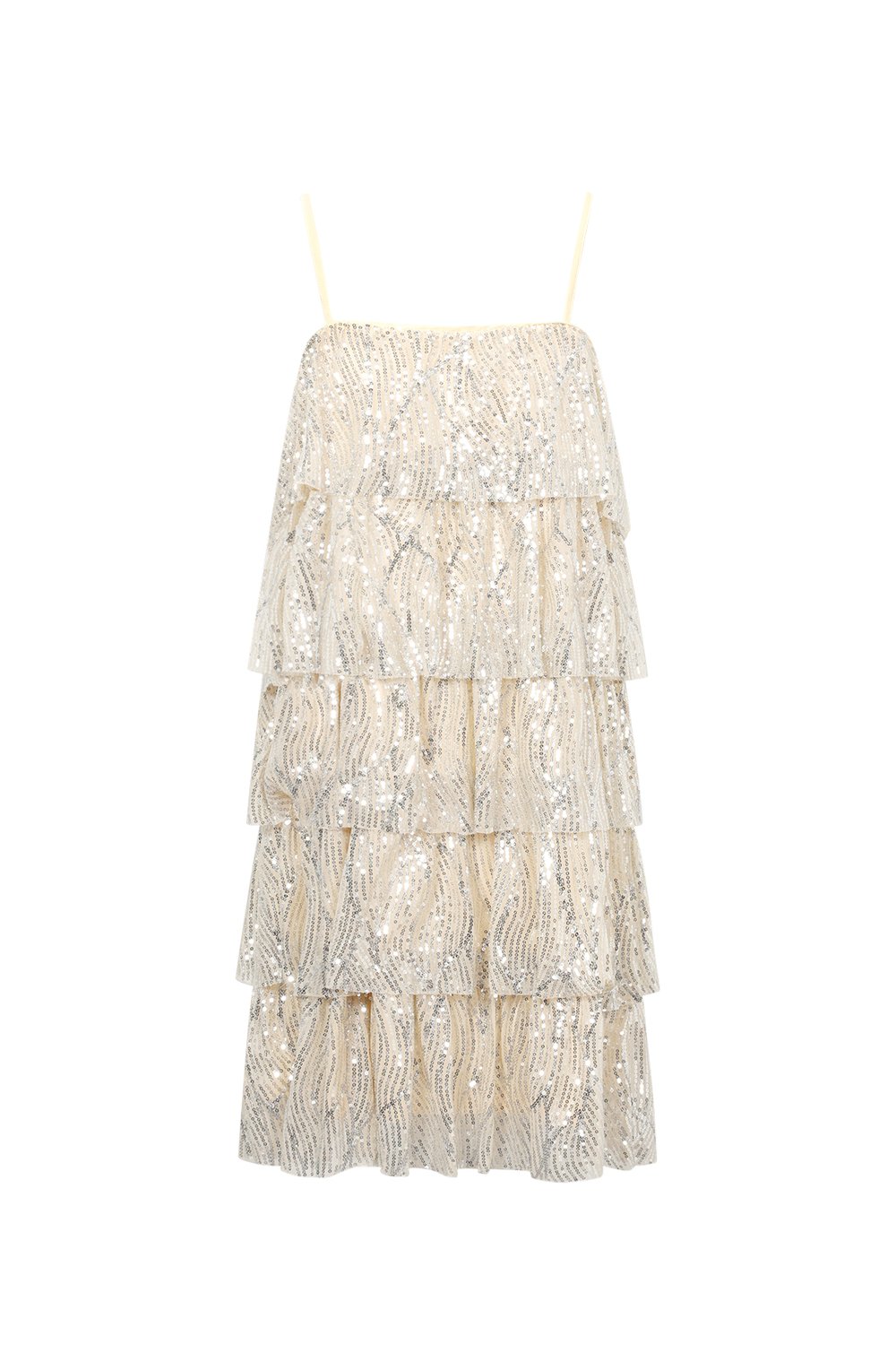 Tejido Poliéster Tejido Vestido Mini Mujer Elegante Lentejuelas 