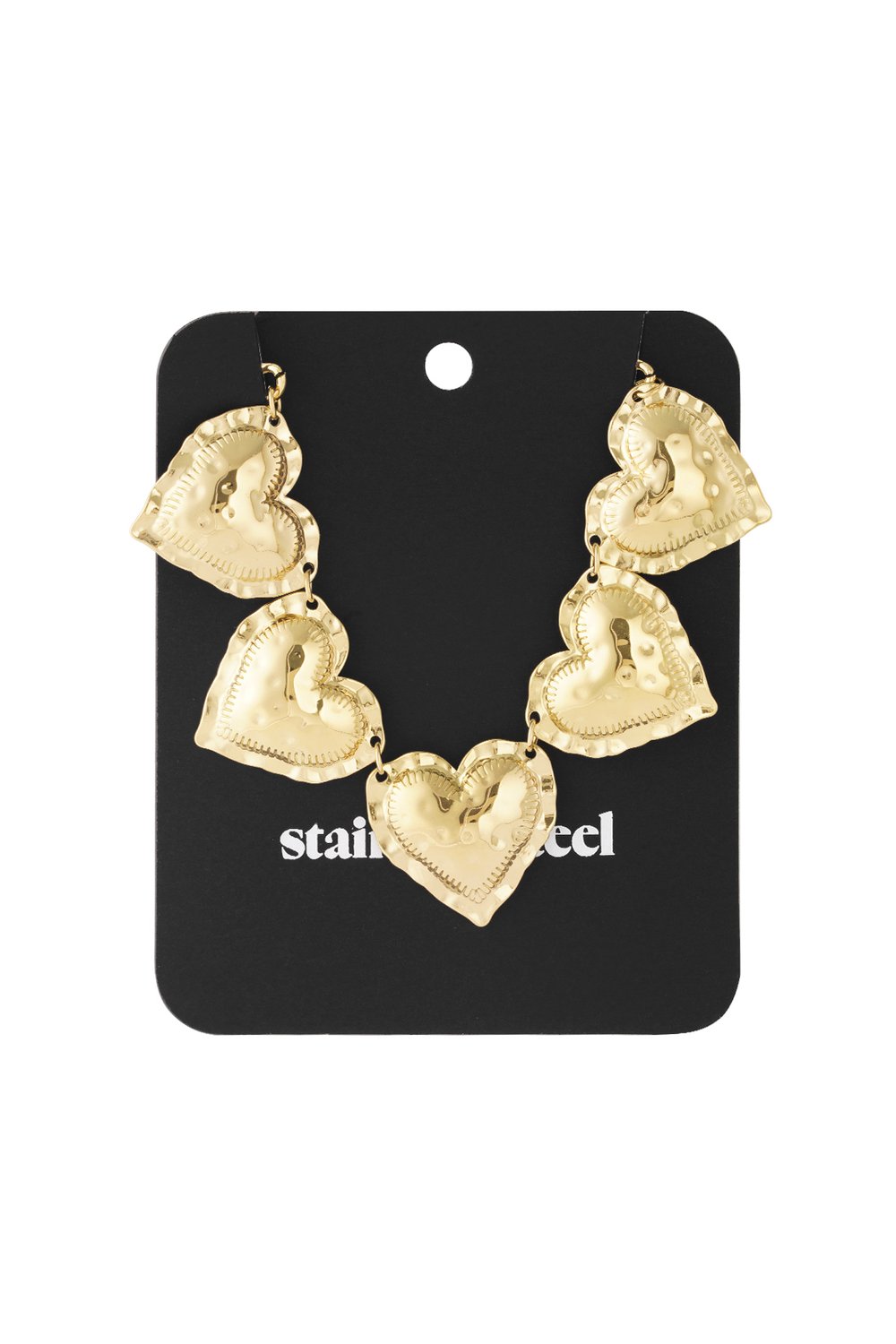 5 Hearts Necklace Picture4