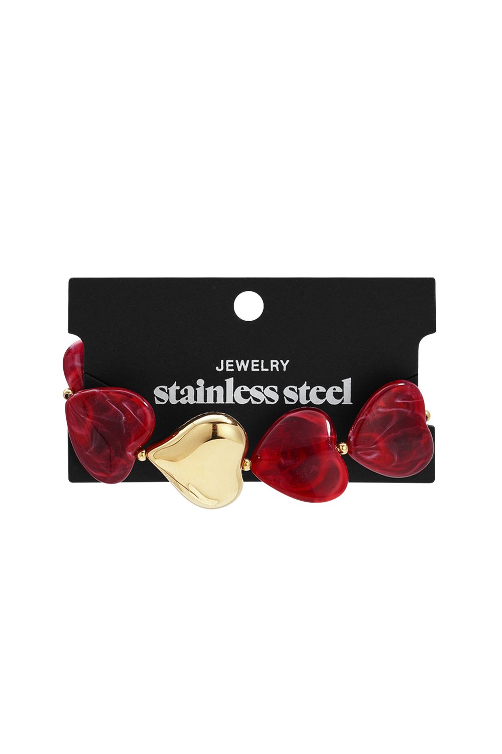 Acrylic Beaded Bracelets Heart Retro Daily Classic Series Women's jewelry h5Picture4