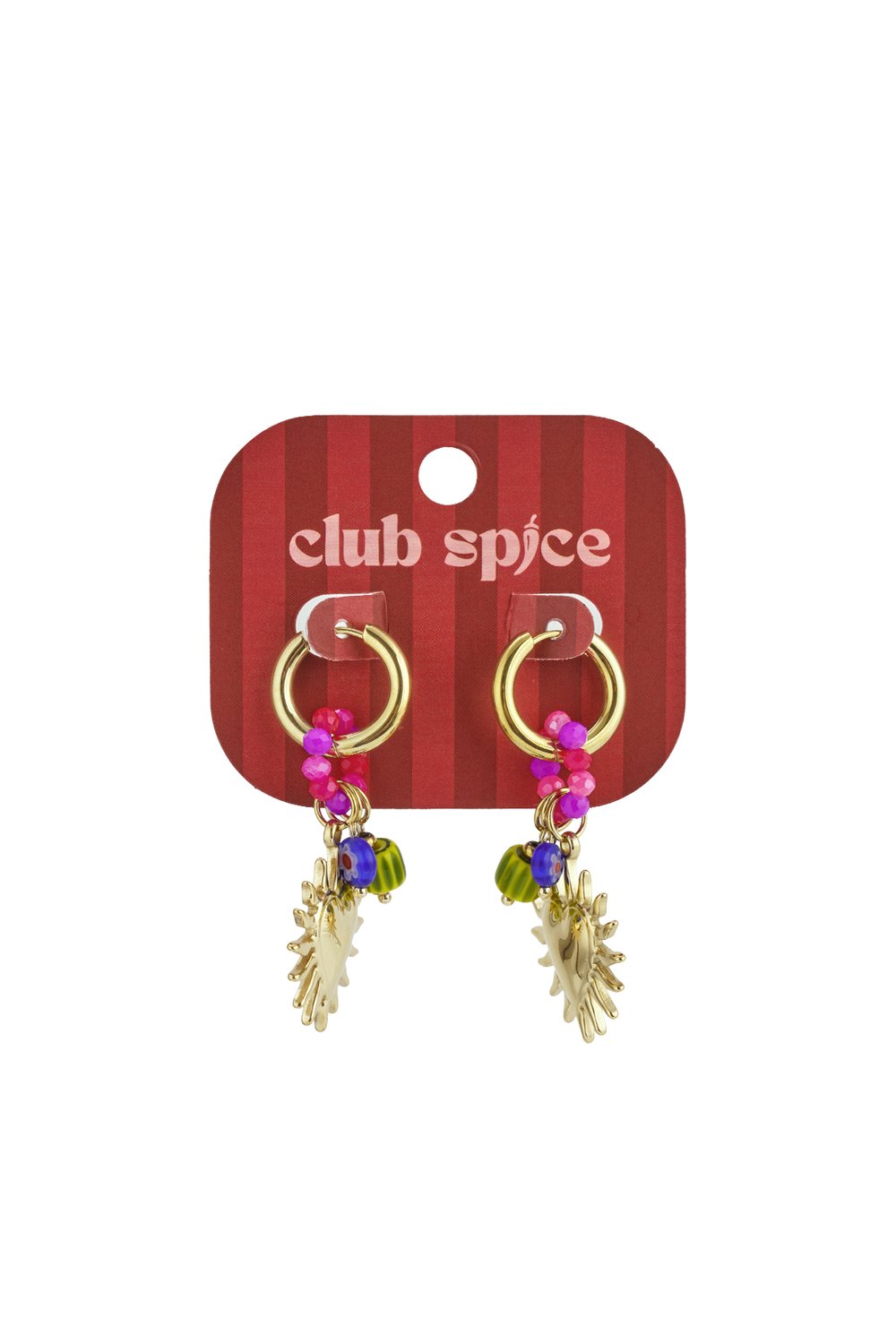 Glowing Heart Happy Charm earrings h5Picture5