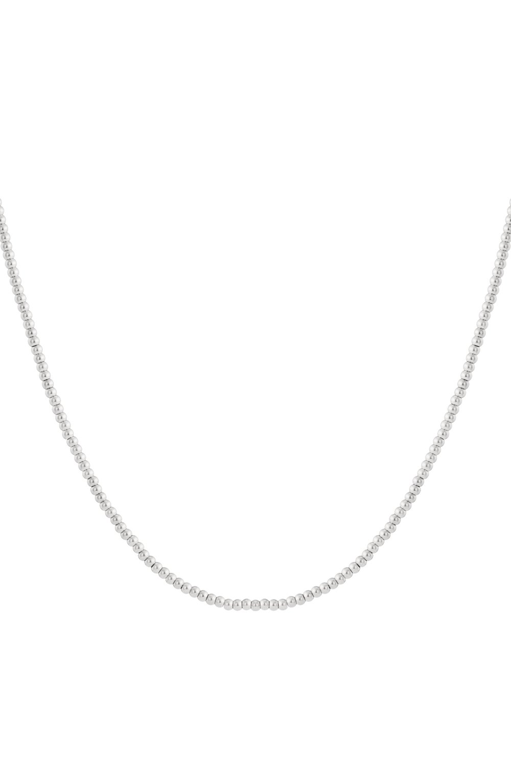 Solid bead necklace-4mm h5Picture3